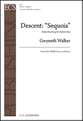Descent: Sequoia TTBB choral sheet music cover